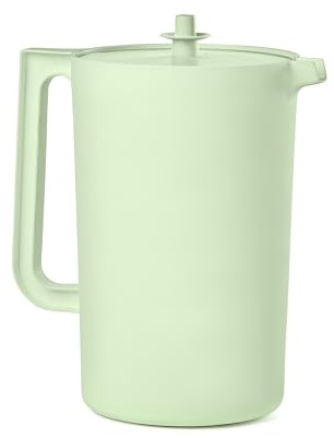 Tupperware Heritage 1 Gallon Pitcher in Mint, Dishwasher Safe and BPA Free