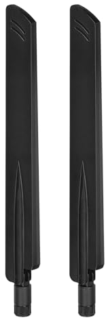 Superbat 4G LTE Antenne 9dBi SMA Stecker Antenne Omni-Directional für Spypoint Cuddeback Trail Kamera Wildkamera Stealth Cam Mobilfunkkamera Spielkamera Hotspot Router Sicherheitskamera 2 Stück