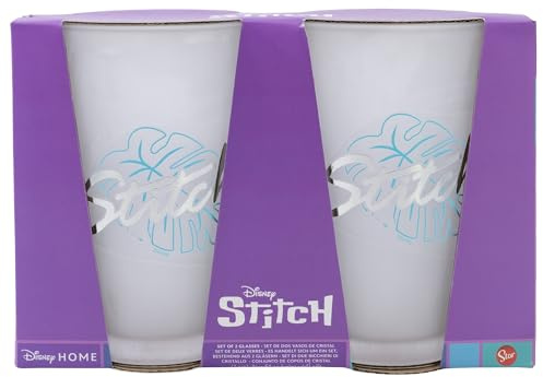Set 2 Vasos Cristal Mate Stitch 490Ml