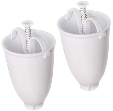 TOPBATHY Stampo per Macchina per Ciambelle in Polipropilene 2 Pezzi, Utensile Fai da Te per Biscotti e Dolci, Strumento per Preparazione Casalinga di Ciambelle Superficie Liscia, Adatto