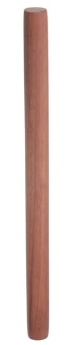 sourcing map Rolling Pin 19.3 x 1.4 Cylindrical Smooth Non-Stick Ebony Wood Kitchen Roller Rolling Pins Small for Dough Baking Pastry Pizza Fondant Bread Making Tools