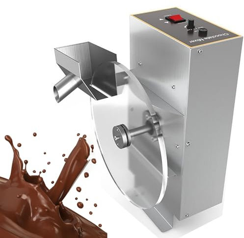 Macchina for temperare la ruota di cioccolato, miscelatore elettrico commerciale for fusione, scaldavivande in acciaio inossidabile, macchina for depositare il cioccolato riscaldata professionale, int