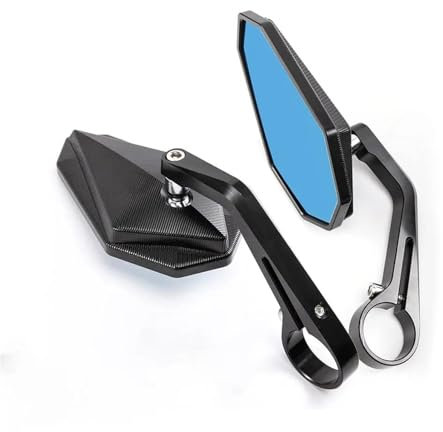 AGBLAYDVEW Seitenrückspiegel Für MT-07 Für FZ-07 Für MT-09 Für FZ-09 Für MT-10 Für Tmax500 Für Tmax530 ​Für FZR ​Für XSR900 Motorrad-Rückspiegel Lenkerendenspiegel Seitenspiegel Motorradspiegel