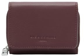 LIEBESKIND Berlin Leder Geldbörse Pablita Wallet Pomegranate weinrot