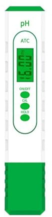 Tester tascabile per acidità, facile calibrazione, sonda sensibile per una maggiore precisione e durata, per idroponica, misuratore di acidità dell'acqua