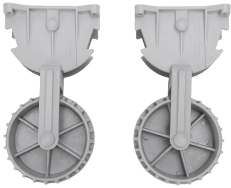 Asixxsix Ruedas para botadura de embarcaciones, Ruedas Ajustables en 3 Posiciones con Bloqueo y Resistentes al óxido para Botes inflables y Kayaks, con Base extendida de 160 mm