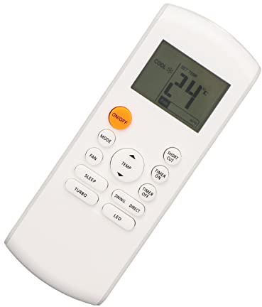 Yanmis Telecomando Universale AC, Telecomando per Condizionatore RG57, Funzione di Retroilluminazione a LED Compatibile con Carrier, MrCool, FRIMEC, Olimpia, Splendid, ECXTOSHIBA