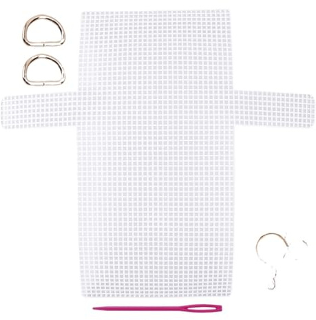 Plastnätark, Verktygsmaterial Kit Nät Plastramark Gör-det-själv-hantverk Axelväska Tillbehör Verktyg