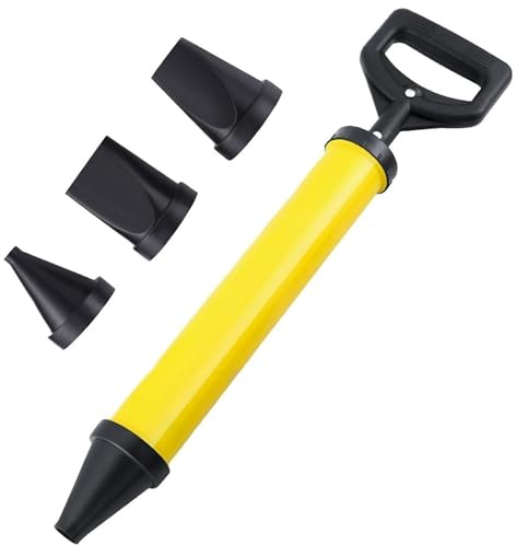 Mortar Pointing Gun Brick Grouting Cement Caulking Gun Set 4 Nozzle Professional Tool Mortar Grouting Pump