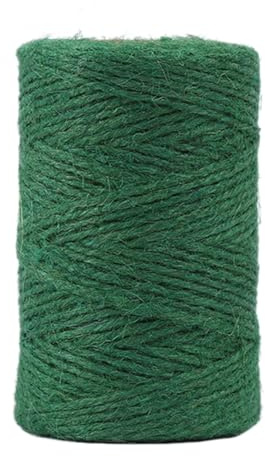 Ounfhtrttk Christmas Decorations, Garden Twine, Green Twine for Gardening Tomato Climbing Plant Tie Floristry Crafts Gift