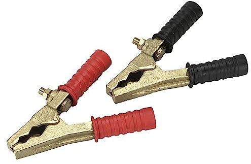 Alyco - Juego 2 Pinzas para Batería de Bronce Macizo, 800 A, 160 x 100 mm - 199370