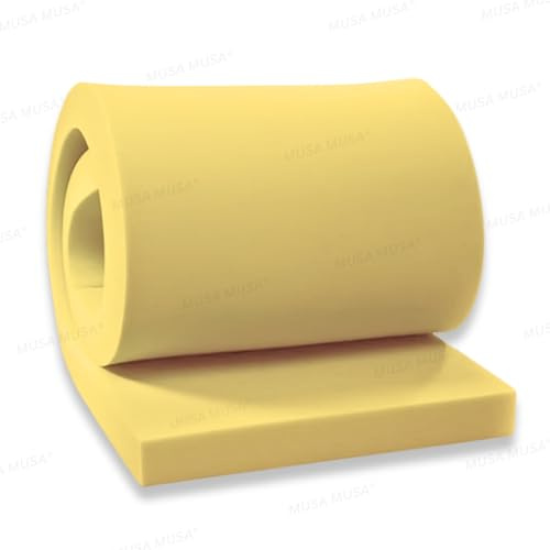 Memory Foam Off Cut Cushion Seat Pad Back Lumbar Support Pet Dog Bed Cut to Size Toppers (24 X 48, 2)