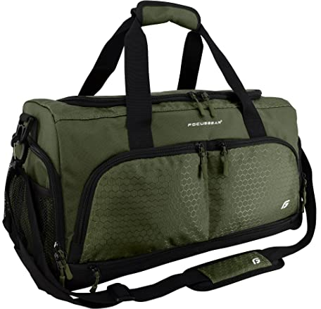 Ultimate Gym Bag 2.0 – Die strapazierfähige Crowdsource designte Seesack mit 10 optimalen Fächern inklusive wasserabweisender Tasche, grün, Medium (20)