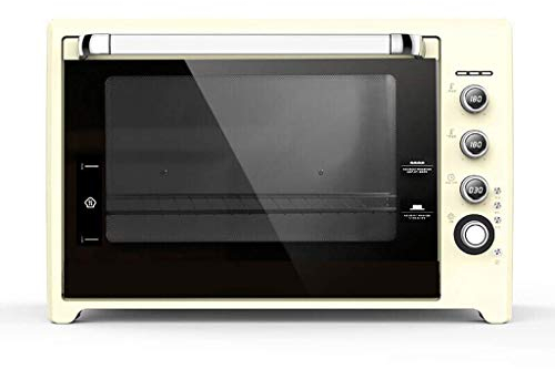 MXXHFC Horno Eléctrico 85 litros 8 Funciones de Cocción Temperatura Regulable 28-230 ; C y Temporizador de 120 Minutos Horneado doméstico Multifuncional Pastel Comercial Completamente automático