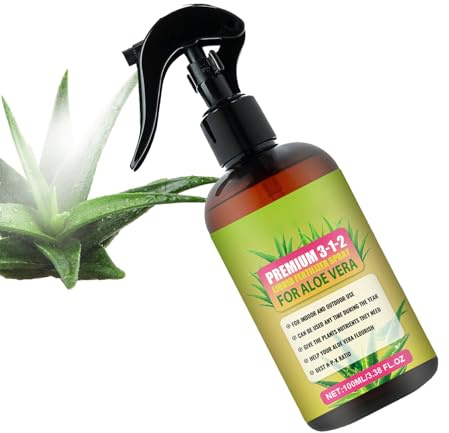 Generic Air Plant Fertilizer Spray, 100ml Organic Lawn & Houseplant Fertilizer Spray, Gardening Supplies, Bloom Booster Fertilizer, Orchid Spray Fertilizer Mist for Garden