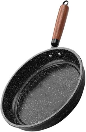 Amosfun Pentola Per Frittata - Padella Antiaderente Padella Piccola Padella Per La Colazione Facile Da Pulire Materiale