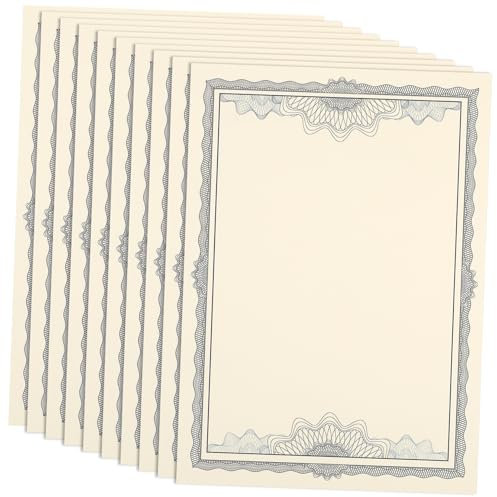 Lurrose 20 Stk Ehrenurkunde Abschlusszeugnis Papier Zertifikate Urkunden verleihen beschreibbares Urkundenpapier Büro one piece ofyssey zeugnispapier Schulbedarf leeres abschlusspapier a4