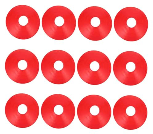 Générique 12 Pièces Cônes de Formation de Football Cônes pour Entraînement Extérieur Couleur Design Durable