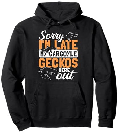 Gargoyle Gecko Reptile Lover | Funny Lizard Pet Owner Pullover Hoodie