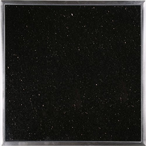 IDEENREICH Granitfeld klein, 25 x 25 x 1,2 cm, Galaxy Star, 1 Stück