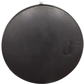 WILDGAME Innovations Poly Lid for 55-Gallon Drum | Durable Weather-Resistant Easy-to-Install Feeder Lid for Deer Feed Protection & Quality Maintenance