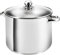 Kopf XXL Casserole à Induction Grandis, Ø 30 cm, Hauteur 24 cm, 15 litres, Acier Inoxydable
