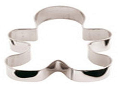 Paderno 47370-08 Tagliapasta Omino Pan di Zenzero, Acciaio Inox