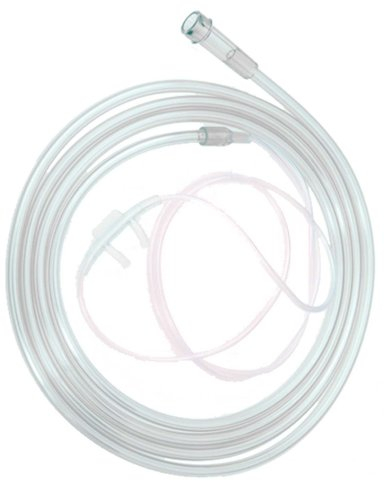 Oxygen Nasal Cannula Pack of 10) – Nasal Cannula Soft Transparent with 210 cm O2 Hose/Oxygen Nasal Cannula