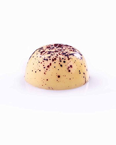 Martellato MA1981 24 Part Polycarbonate Praline Mould, 35 x 15 mm, Transparent