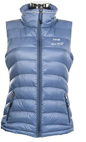 HKM Girls Reitweste-Extra Light Weste, Mittelblau, 128