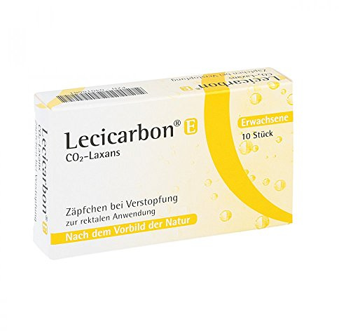 Lecicarbon E CO2-Laxans für Erwachsene 10 stk