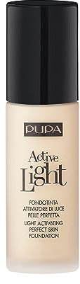 Active Light Fondotinta Fluido SPF 06 Tonalità 003 Dark Ivory