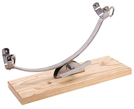 Flores Cortés 17923 Schinkenhalter, Edelstahl, silberfarben