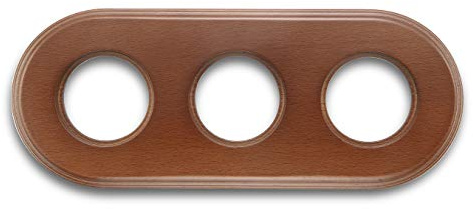 Fontini 31803192 Marco 3 Elementos Madera Haya Color Miel