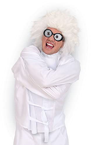 W WIDMANN MILANO Party Fashion - Costume camicia di forza, psicopatico, pazzo, lunatico, carnevale, Halloween