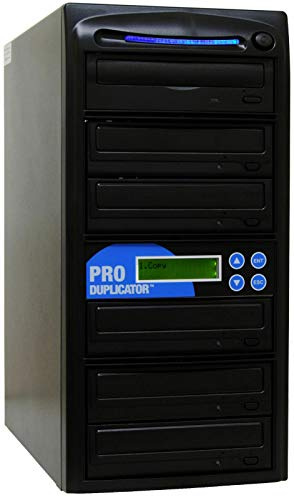Produplicator 1 to 5 24X Burner CD DVD Duplicator - Standalone Copier Duplication Tower