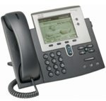 Cisco CP-7942G SCCP, SIP Unified IP Phone, Nero