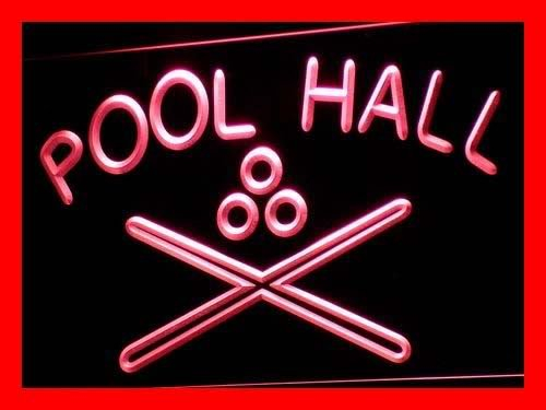 ADVPRO i589-r Pool Hall Billiards Snooker Bar Neon Light Sign Barlicht Neonlicht Lichtwerbung