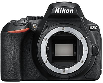 Nikon d5600 Cámara réflex Digital, Negro [Nital Card: 4 años de garantía]