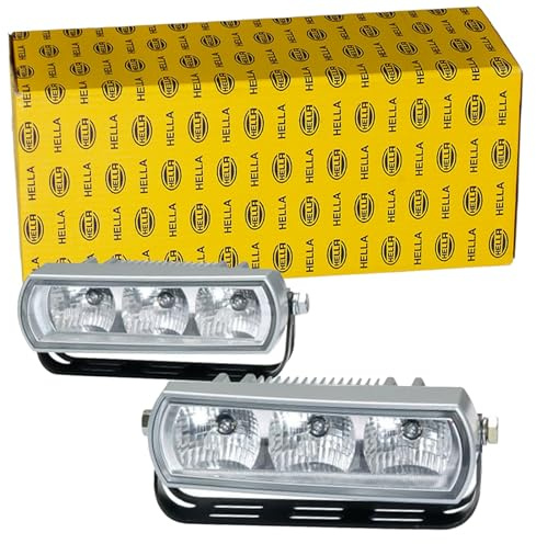 HELLA 2PT 009 496-801 LED-Tagfahrleuchtensatz - 24/12V - Anbau