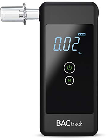 BACtrack Trace Professional Breathalyzer | DOT & NHTSA Compliant | Police-Grade BAC Blood Alcohol Tester | Portable Breathalyzers for Alcohol Testing
