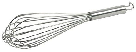PINTINOX FRUSTA UNIPEZZO MANUALE ACCIAIO INOX 55 CM 8 FILI PROFESSIONALE