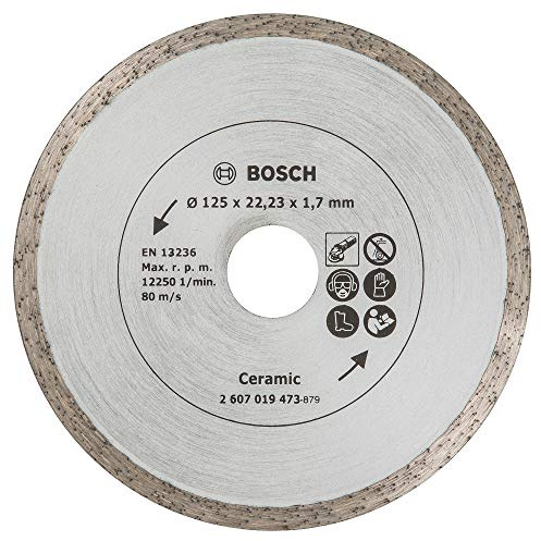 Bosch Home and Garden Diamanttrennscheibe für Fliesen, 125 mm, 2607019473
