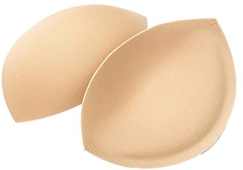 Glamour Secrets Confetti Cups - Sew in Bra Cups - Flesh, Ivory or Black (DD, Nude)