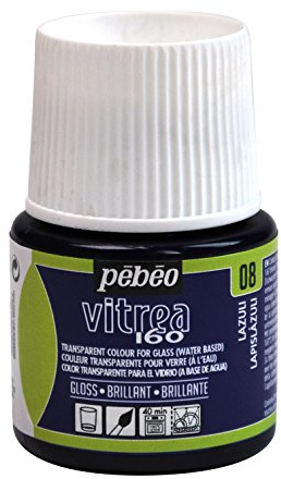 PEBEO - Transparente Glasfarbe Vitrea 160°C - Lazuli - 45 ML