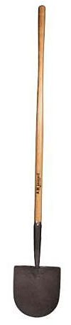 A.M. Leonard Forged Steel Caprock Irrigation Shovel with Ash Handle - 48 Inches