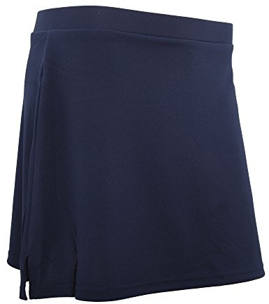 Spiro Ladies/Womens Windproof Quick Dry Sports Skort (L) (Navy Blue)