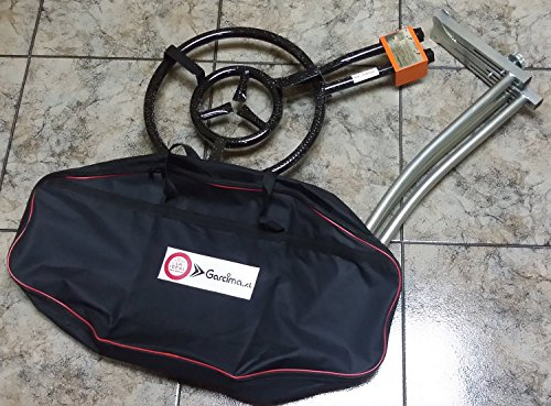 PAELLERO 40 CM + SOPORTE + BOLSA