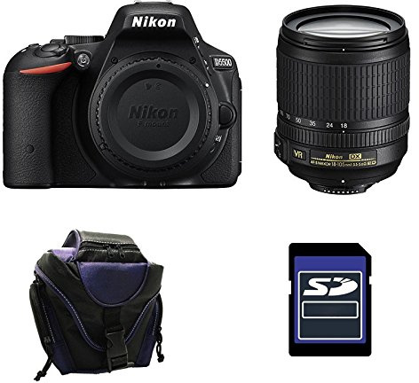 NIKON D5500 + 18-105 VR + Sac + SD 4Go