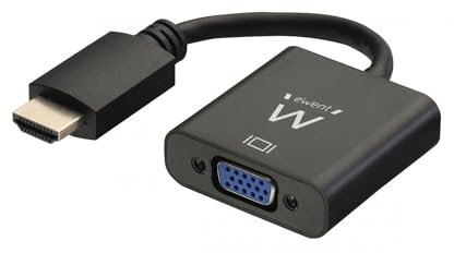 ADAPTADOR HDMI MACHO A VGA HEMBRA EWENT 0.15M